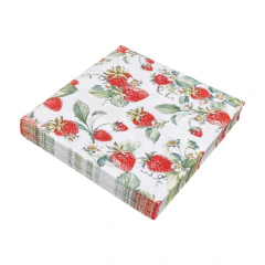 Guardanapo de papel Morango