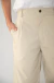 Pantalon de Poplin Tiro Alto - Beige en internet