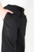 Pantalon de Poplin Tiro Alto - Negro - tienda online