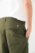 Pantalon de Poplin Tiro Alto - Verde - tienda online