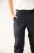 Pantalon de Grafa Tiro Alto - Azul - comprar online