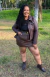 Short Saia Courino com Cinto na internet
