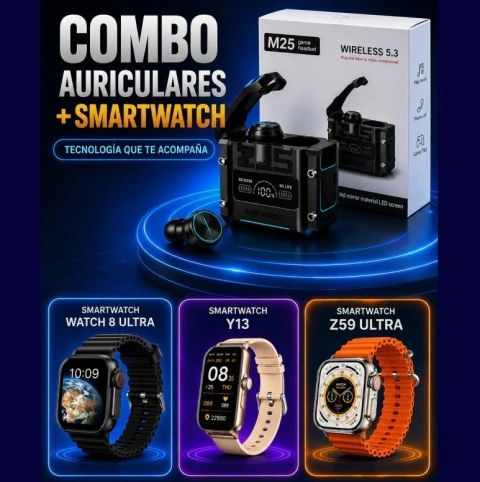 COMBO SMART + AURICULARES - comprar online