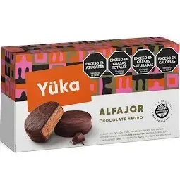 Caja x 6 Alfajor YUKA Chocolate