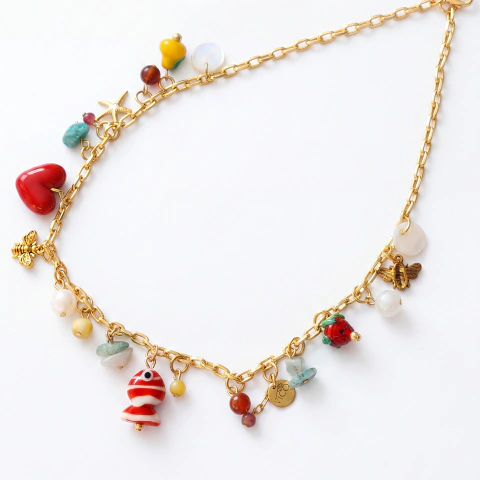 Colar Funny Charms Club