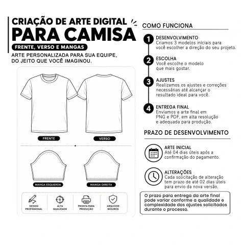 Arte Digital para Camisa