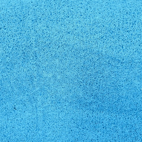 Capacho Vinil Premium Azul Bebê Claro 1,20m Largura 12mm - Metro Linear