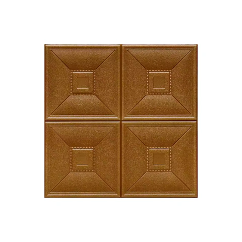 Placa XPE Colonial Cobre 70x70cm 6mm Espessura