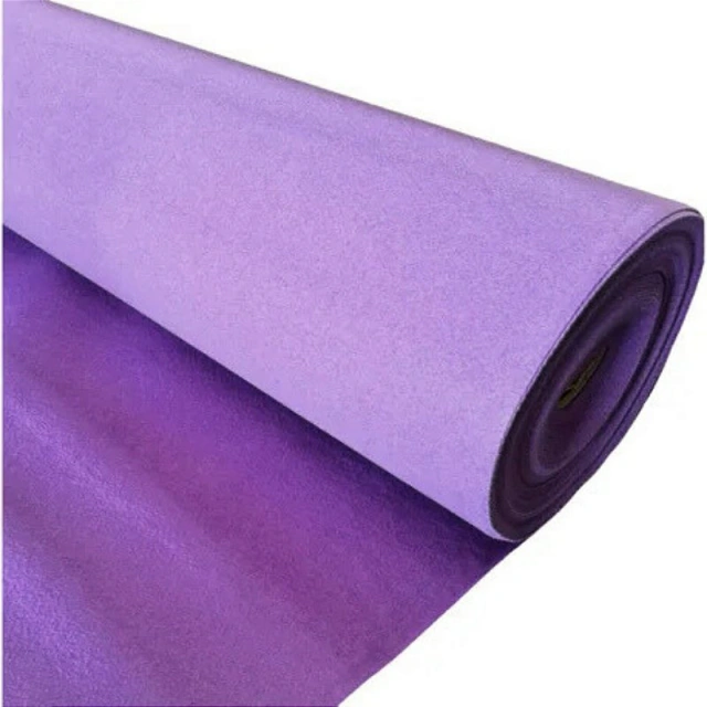 Rolo de carpete de eventos roxo claro
