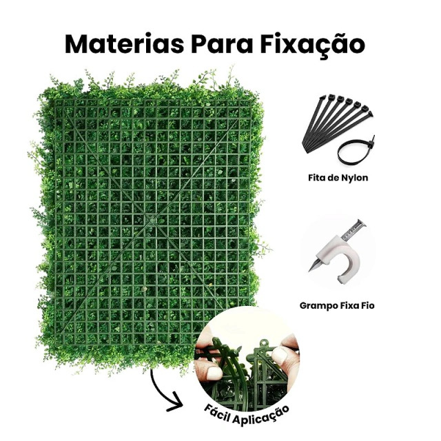 Placa de jardim vertical muro inglês de 40 por 60 cm