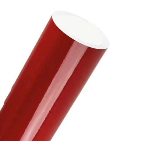 Vinil Adesivo Envelopamento Color Vermelho Escuro 50cm Largura DCPRINT - Metro Linear