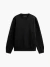 BLUSA MOLETOM TOMMY HILFIGER CREWNECK COMFORT - PRETO - loja online