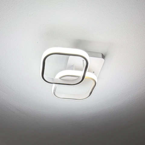 Lámpara De Techo Minimalista Led Blanco Luz Ajustable Unica