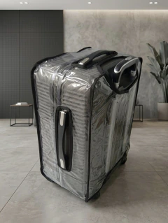 Capa Para Mala De Viagem Cristal Transparente - comprar online