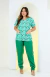 Scrub Estampado Enfermeira Verde na internet