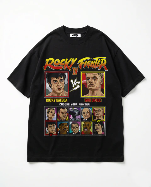Remera Rocky Fighter - comprar online