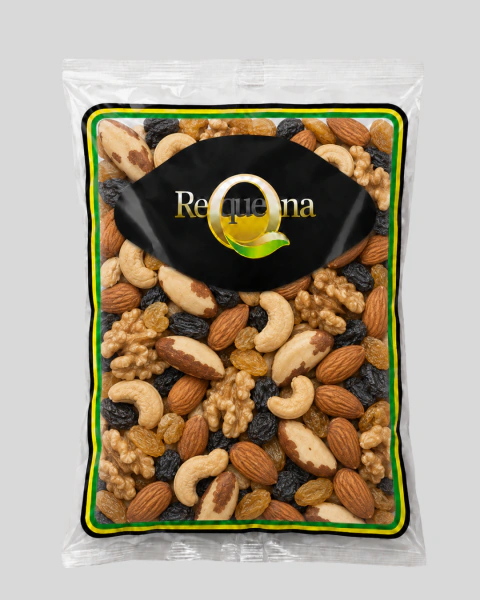 Mix de Nuts Castanhas Premium ( Amêndoa, Pará, Caju, Nozes e Uva)