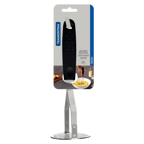 Amassador de Batatas Tramontina Utilità em Aço Inox com Cabo de Polipropileno - PRIMAXIS CONSULTORIA E SERVIÇOS LTDA