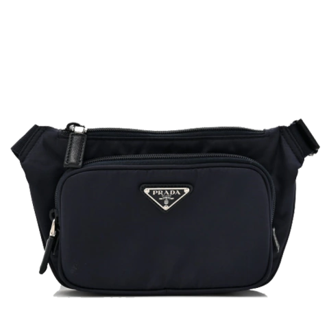 Prada Nylon and Saffiano Belt Bag