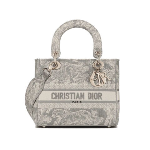 Dior Lady D-Lite Bag Embroidered