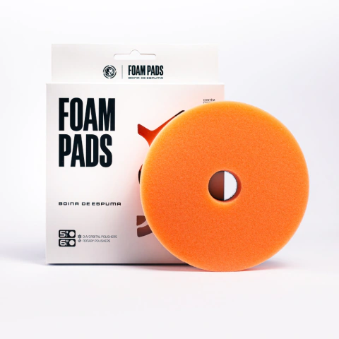 Boina Espuma Corte Wolf Pads (3 polegadas - Laranja)