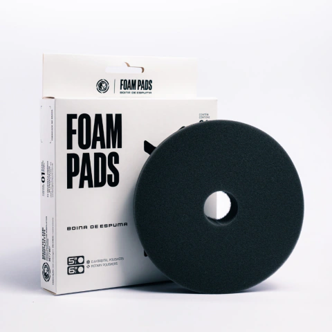 Boina Espuma Lustro Wolf Pads (3 polegadas - Preta)