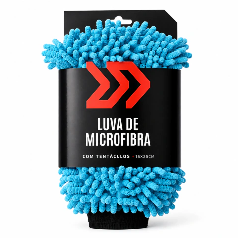 Luva de microfibra para lavagem Autoamerica