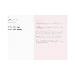 Crema Hydra Filler Intense Sulderm - MgShop