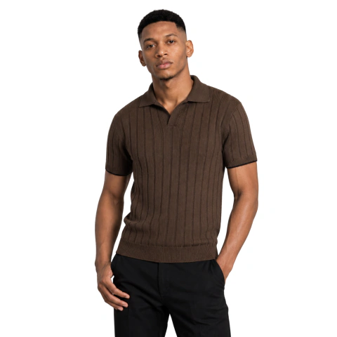 Camiseta Polo tejida