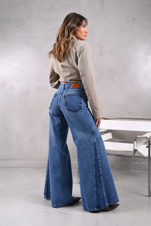 ART-3896 | | MAXI OXFORD PATCH NEVADO GORSI JEANS RIGIDO