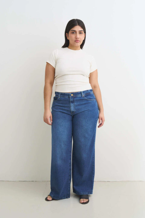 ART-R2329OSC | WIDE OSCURO PLUS SIZE TIRO MEDIO. INQUIETA