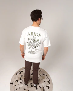 Camiseta Rooting Abide e Bloom