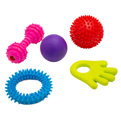 SET SENSORIAL GOMA SOFT 5 PIEZAS