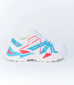 Zapatilla Tokio Roja Azul