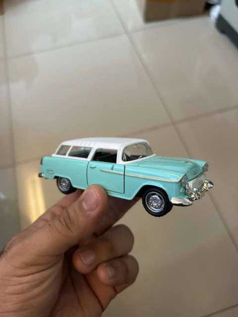 Miniatura Chevrolet Bel Air Nomad 1955 Colecionável