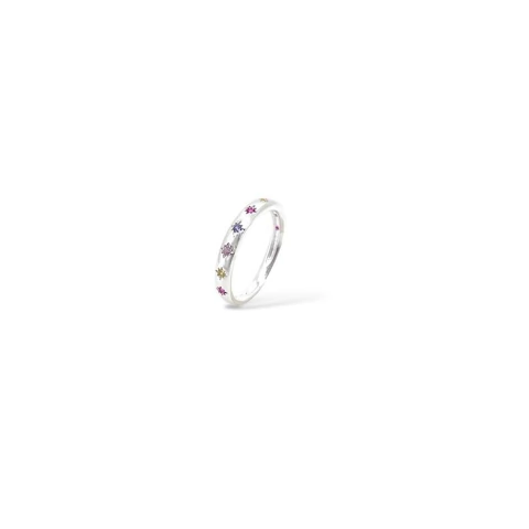 Anel Winde Rose em Prata 925