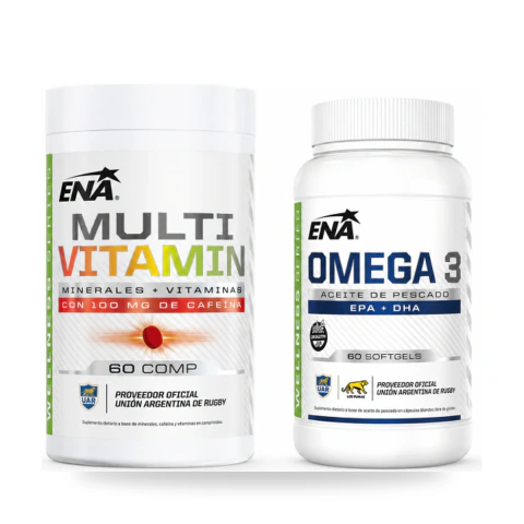 Combo Vitamínico	Combo Vitamínico Omega 3 y Multivitamínico - AB Nutrition