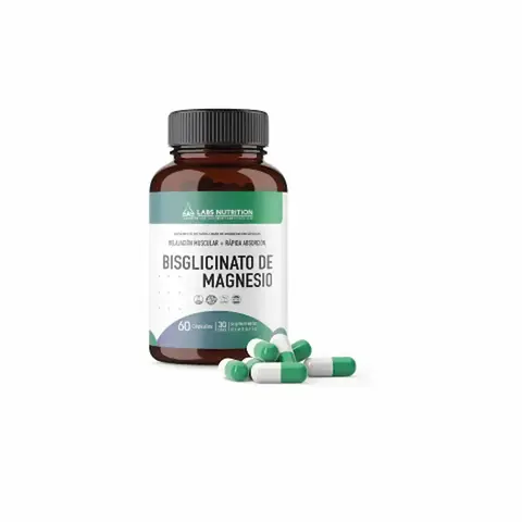 Bisglicinato De Magnesio 500 Mg X 60 Capsulas – Descanso y recuperación muscular