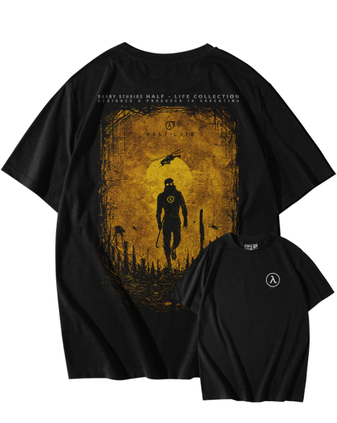 Remera Gordon Freeman Walking - Oversize 20.1