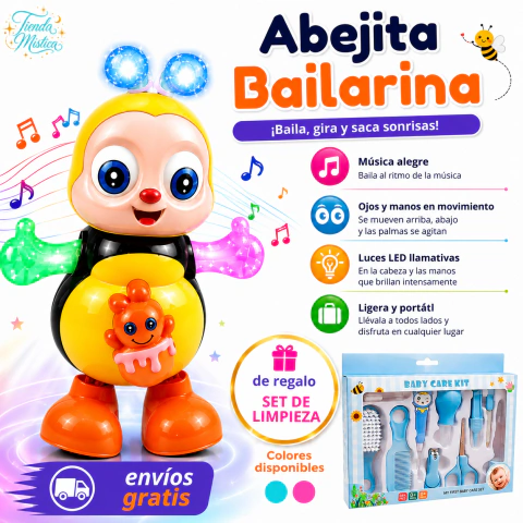 ABEJITA BAILARINA + SET DE LIMPIEZA DE REGALO!