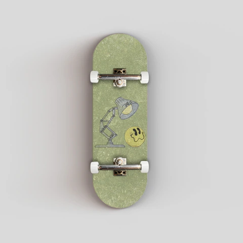 Fingerboard Profissional Vals Visionary Luminária