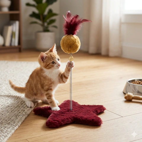 Brinquedo Estrela para gatos
