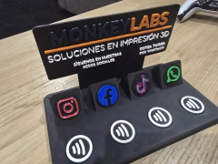 Módulo Display NFC Programable (4 Puntos de Contacto) – Redes Sociales y Cotizaciones - comprar en línea