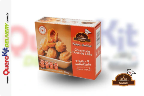 CIA CHURROS DE DOCE DE LEITE PRE FRITO 300 GR