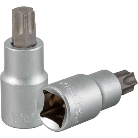 Soquete Hexalobular Encaixe 1/2'' T55 Vonder