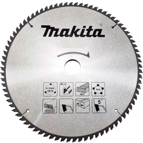 Disco Serra 80 Dentes 165 mm x 20 mm D-63878 Makita