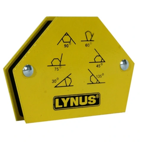 Esquadro Magnético Forte Capacidade 12 kg Multi-ângulos para Soldador EML-12A Lynus