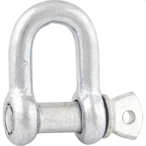 Manilha p/ cabo aço 5/16" reta leve galv c/ 2 pç cart Vonder