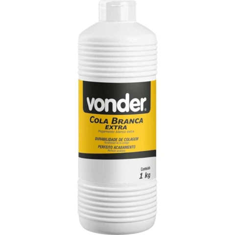 Cola Branca Extra 1kg Vonder