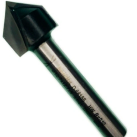 Fresa Ponta V 6 mm x 12,7 mm x 44,7 mm x 12,7 mm Makita